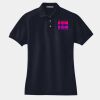 Ladies Heavyweight Cotton Pique Polo Thumbnail